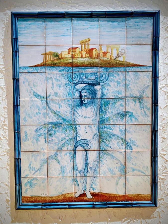 Villa Immersa In Oliveto Vista Mare シャッカ エクステリア 写真