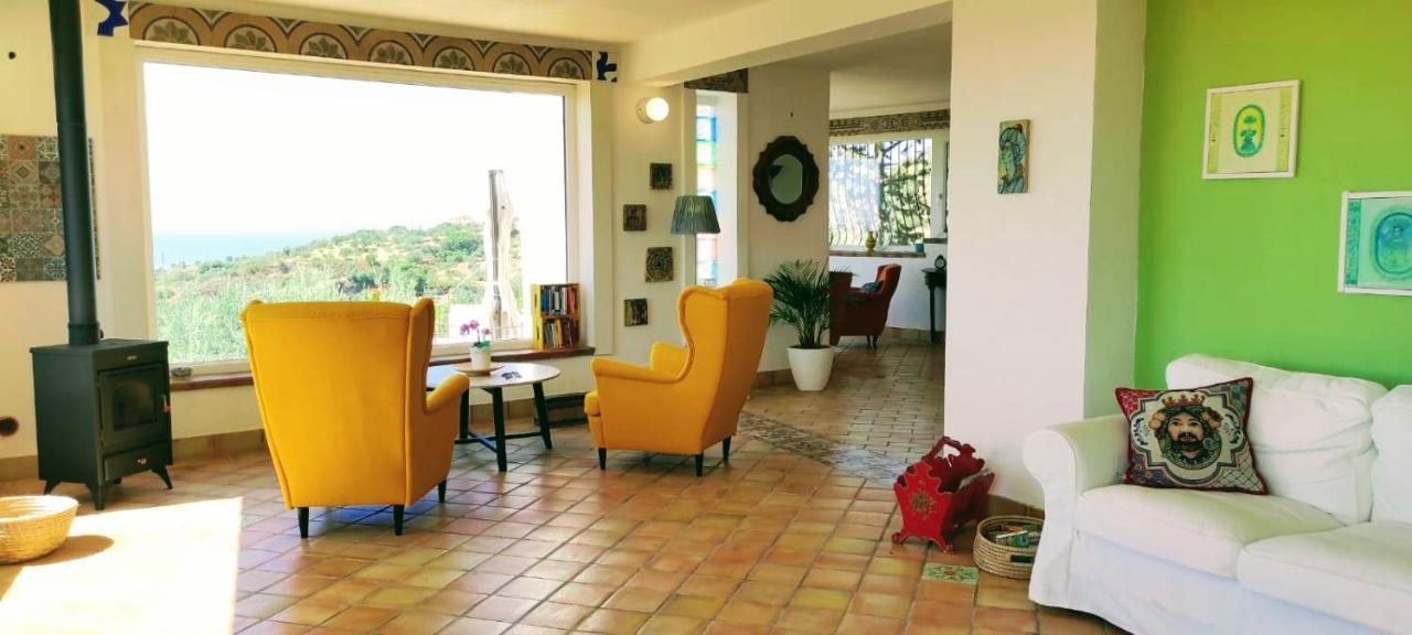 Villa Immersa In Oliveto Vista Mare シャッカ エクステリア 写真