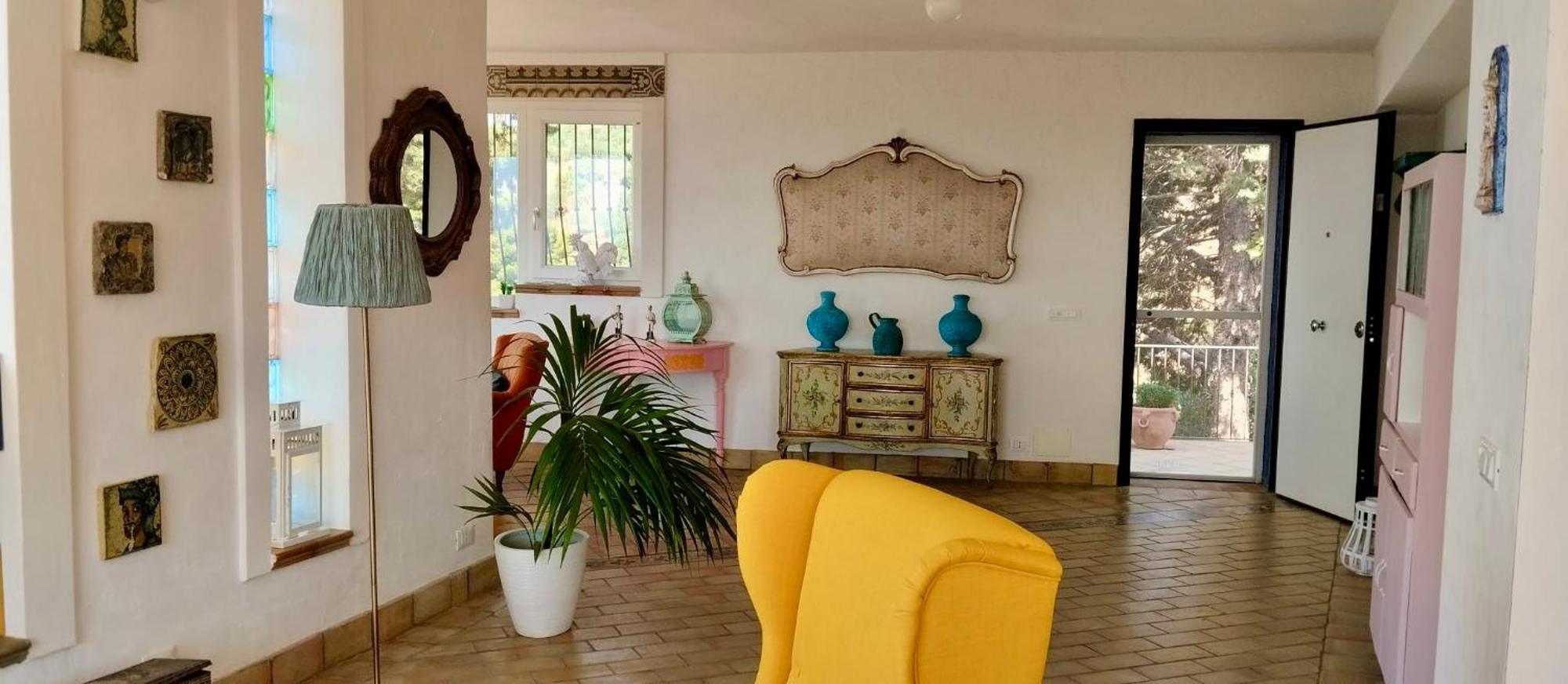 Villa Immersa In Oliveto Vista Mare シャッカ エクステリア 写真