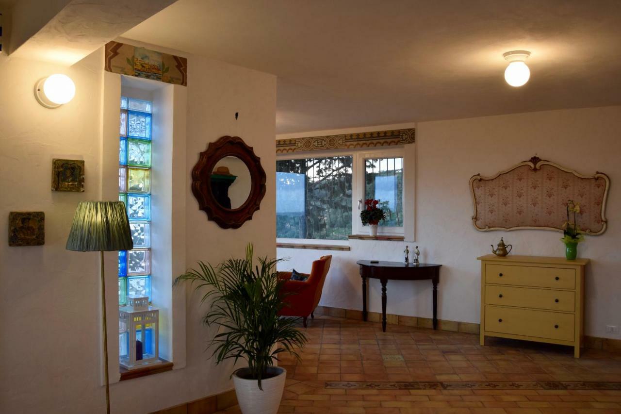 Villa Immersa In Oliveto Vista Mare シャッカ エクステリア 写真