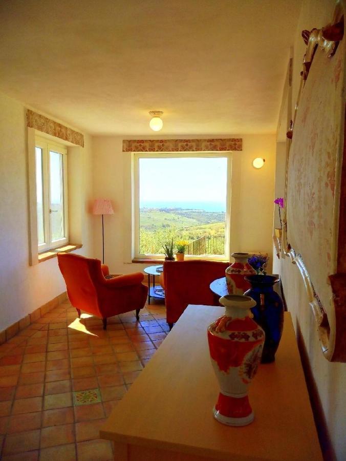 Villa Immersa In Oliveto Vista Mare シャッカ エクステリア 写真